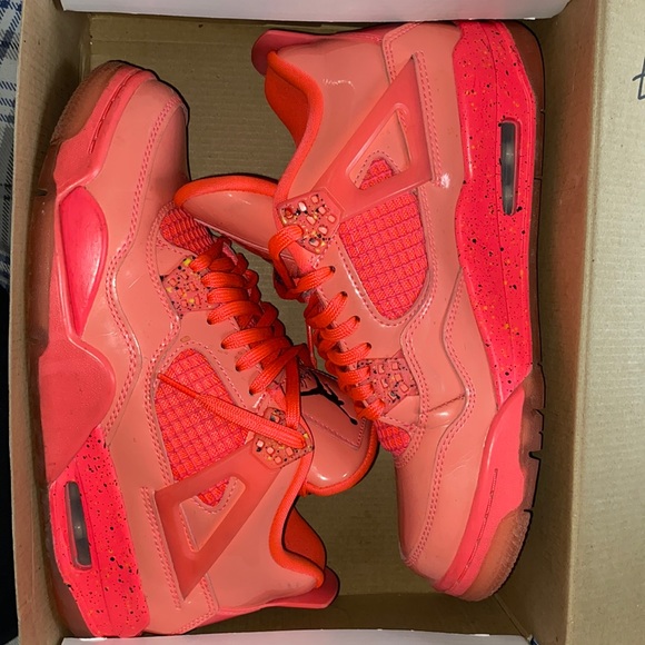 Jordan Shoes - Jordan 4 hot punches womens size 8